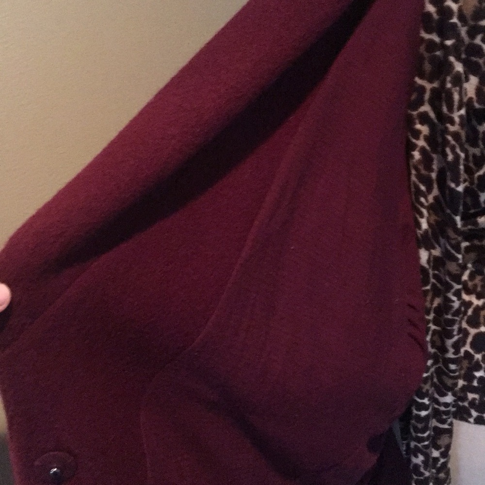 100% wool ❤️ tulip hem coat - Picture 4 of 4